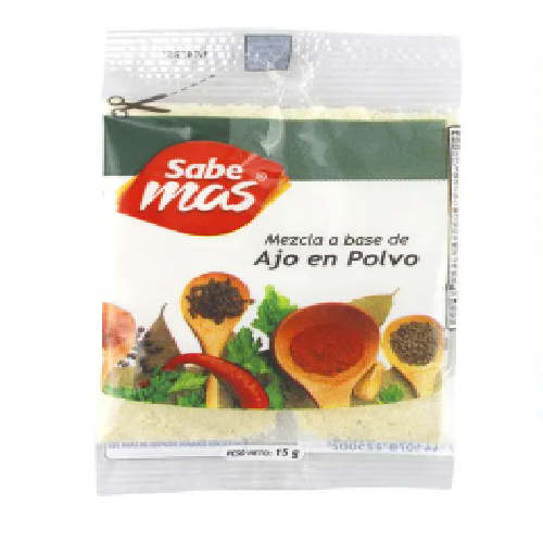 Ajo Sabemas En Polvo Bolsa - 15gr